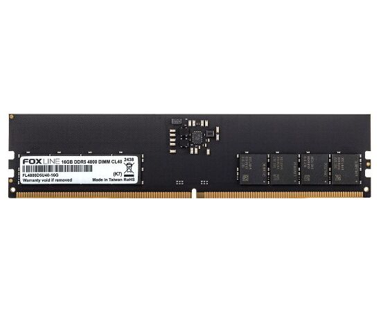 ОЗУ Foxline FL4800 D5 U40 S-32 G DIMM 32 GB 4800 DDR5 CL 40
