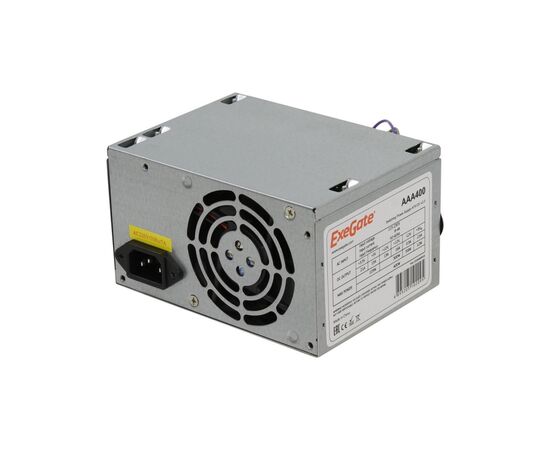 Блок питания Exegate ES259590 RUS AAA400, ATX, 8cm fan, 24p+4p, 2x SATA, 1x IDE