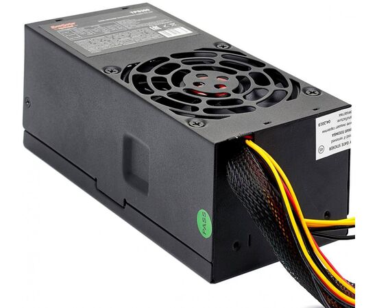 Блок питания Exe Gate Special TPS350 350 W, TFX, black, 8cm fan, 24p+4p, 3x SATA, 3x IDE, FDD