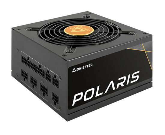 Блок питания Chieftec Polaris PPS-650 FC (ATX 2.4, 650 W, 80 Plus Gold, Active PFC, 120mm fan, Full Cable Management) Retail