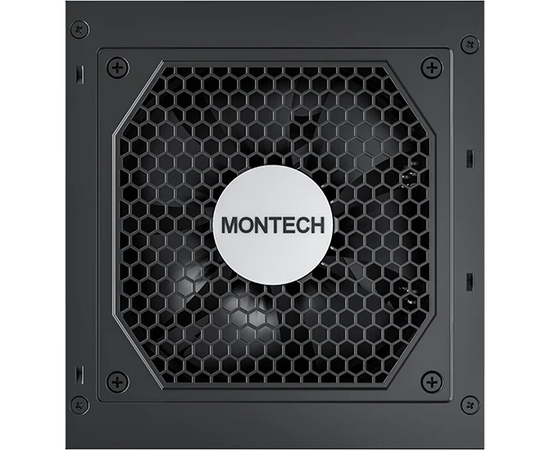 Блок питания Montech Century G5 750 W / ATX 3.0, APFC, 80 Plus Gold, Full Bridge LLC, DC-DC, Japan caps, 120mm fan, full modular