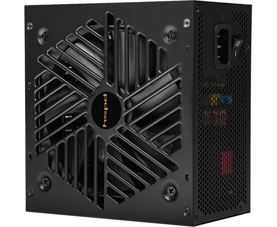 Блок питания HSPD HSI-1200 GF-BK 1200 W 80+ Gold (ATX, 3.1, PC Ie 5.1, Full modular, 1x24(20+4)pin 600mm, 2x CPU 8(4+4)pin 700mm, 2x PC Ie*2