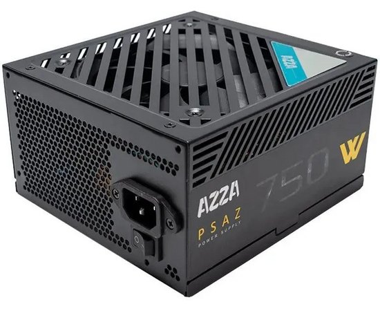 Блок питания Azza PSAZ-750 W ATX 750 W 80+ bronze (20+4pin) APFC 120mm fan 5x SATA RTL