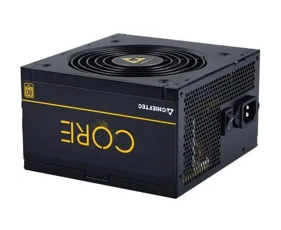 Блок питания Chieftec Core BBS-500 S-Bulk (ATX 2.3, 500 W, 80 Plus Gold, Active PFC, 120mm fan) OEM