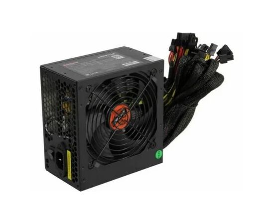 Блок питания Exegate EX282046 RUS 650 PPH-LT, RTL, 80+, ATX, black, APFC, 12cm, 24p, (4+4)p, 5x SATA, 3x IDE
