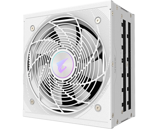 Блок питания Gigabyte AE850 PM PG5 Ice 850 W (GP-AE850 PM PG5 ICE), 80 Plus, Platinum, Полностью модульный, PC Ie Gen 5.1, ATX 3.0 compatible