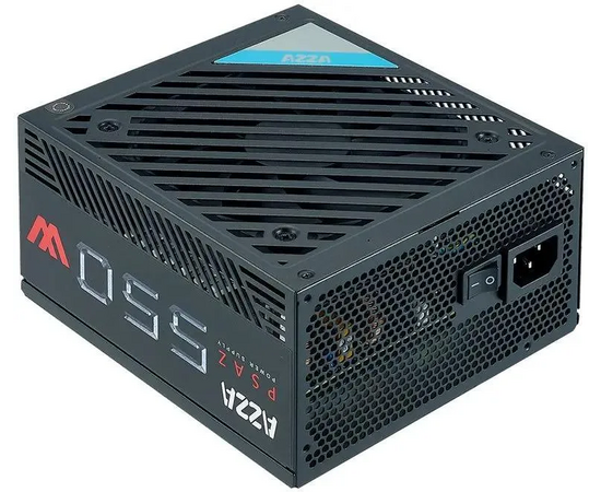 Блок питания Azza PSAZ-550 W ATX 550 W 80+ bronze (20+4pin) APFC 120mm fan 5x SATA RTL
