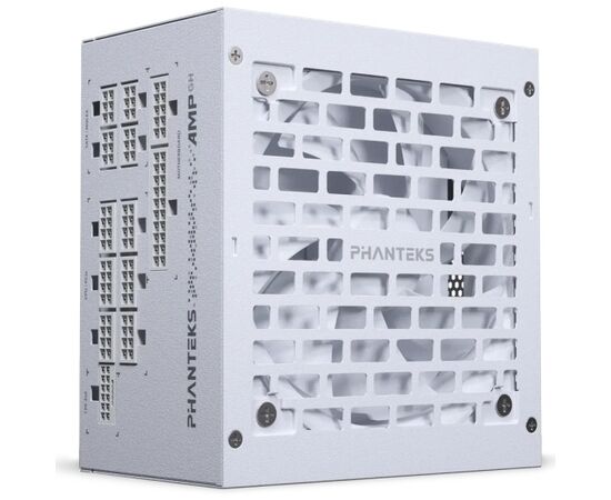 Блок питания PHANTEKS AMP GH 1000 W (PH-P1000 RT_WT01) (80 Plus Gold, ATX 3.1, PC Ie 5.1, APFC, 120mm Fan, Fully Modular, White)