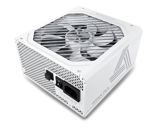 Блок питания Montech Titan PLA 850 W (TIX0124) / ATX 3.1, APFC, 80 Plus Platinum, Japan caps, 135mm fan, full modular