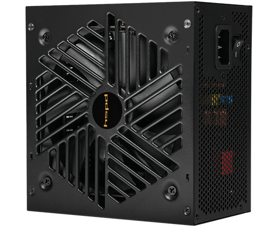 Блок питания HSPD HSI-750 GF-BK 750 W 80+ Gold (ATX, 3.1, PC Ie 5.1, Full modular, 1x24(20+4)pin 600mm, 2x CPU 8(4+4)pin 700mm, 2x PC Ie*2