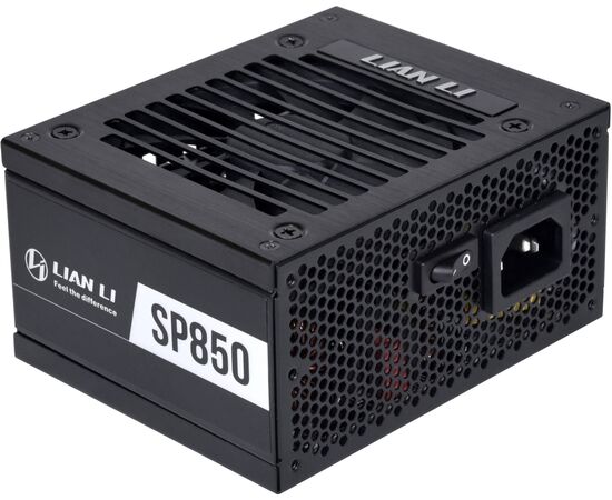 Блок питания Lian Li SP850 Black (G89.SP850 B.01 EU) 850 W (92mm, 80 Plus Gold, ATX 3.0 Ready) SFX