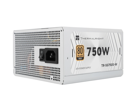 Блок питания Thermalright TR-SG 750 S-W, 750 W 80+ Gold (ATX, 3.1, PC Ie 5.1, Non-modular, 1x24(20+4)pin, 1x CPU 8(4+4)pin, 2x PC Ie*2 8(6+2)pin)