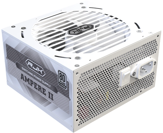 Блоки питания RAIJINTEK Ampere II 850 (0 R30 B00044) 80+ Platinum (ATX, 3.1, PC Ie 5.1, Full-modular, 1x24(20+4)pin, 2x4+4-pin CPU)