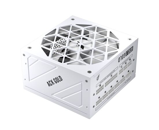 Блок питания 1 STPLAYER Ack Gold 750 W White (HA-750 BA2-WH) / ATX 3.1, P Cle 5.1, APFC, 80 Plus Gold, LLC+DC-DC, full Teapo caps, 140mm fan, full modular