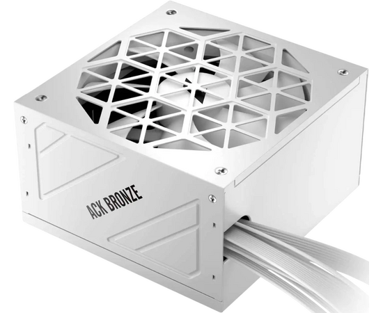 Блок питания 1 STPLAYER Ack Bronze 850 W White (HA-850 AA2-WH) / ATX 3.1, PC Ie 5.1, APFC, 80 Plus Bronze, full Teapo caps, 140mm fan, non-modular
