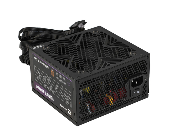 Блок питания 4 FAN Volcore FBB500 80+ Bronze 500 W Black DC to DC