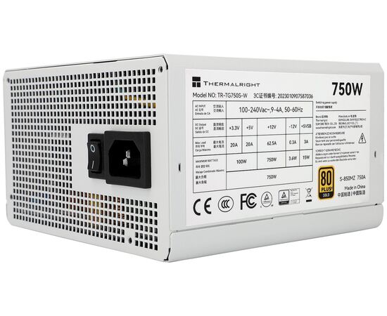 Блок питания Thermalright TR-TG-750 S-W, 750 W Gold White