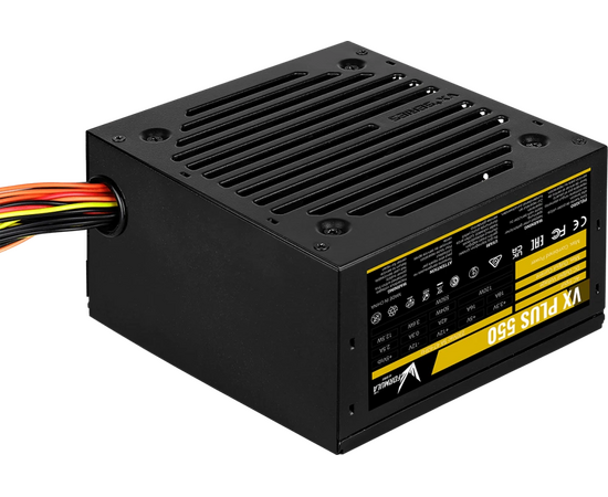 Блок питания FORMULA VX Plus 550 W (VX Plus 550 (F)) (ATX, 20+4 pin, PCI-E 6+2 P, 3x Molex, 3x SATA, 120mm fan, RTL)