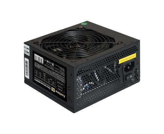 Блок питания Exe Gate 800 NPX (EX292181 RUS) 800 W (ATX, 12cm fan, 24pin, 2x(4+4)pin, PCI-E, 3x SATA, 2x IDE, black)
