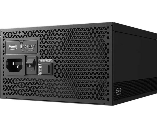 Блок питания PCCOOLER YS1200 Gen.5 (p5-ys1200-g1ffbk1-eu), 1200 Вт, 80 Plus Gold, 135мм, черный, retail