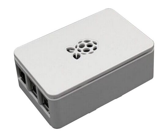 Корпус ACD RA178 White ABS Plastic case with Logo for Raspberry Pi 3