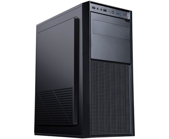 Корпус Accord A-300 (ACC A-300) черный без БП ATX 4x120mm 2x USB2.0 1x USB3.0 audio