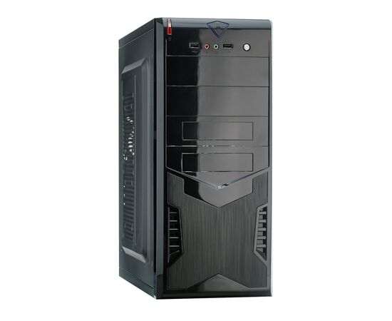 Корпус Exegate CP-604 Black, ATX, , 2*USB, Audio