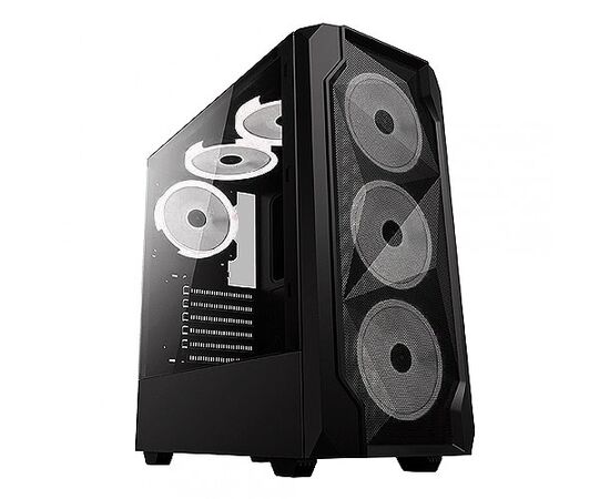 Игровой корпус: De Tech DT-8010 Black (White LED)