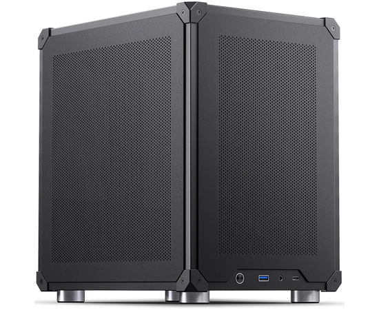 Корпус JONSBO C6 Black без БП, mini-ITX, micro-ATX, черный
