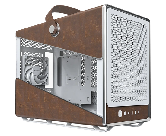 Корпус MONTECH Heritage Pro (W), m ATX, Mini-Tower, без БП, белый