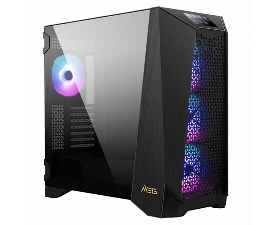 Корпус MSI MEG Prospect 700 R (306-7 G15 R21-W57) Mid-Tower, E-ATX, 2x USB 3.2, 1x USB-C, Audio I/O, 4x140 ARGB fan, Laminated Tempered Glass, (41556)