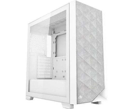 Корпус PCCOOLER C3 D510 WH (C3 D510-WHP0-GL), ATX, без БП, белый