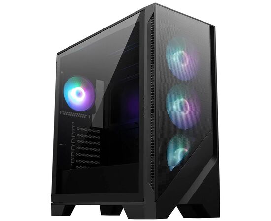 Корпус MSI MAG Forge 320 R Air Flow (306-7 G23 R29-HH9), Global, 2x USB 3.2 Gen 1, 4x120mm ARGB Fan, ESD¶ARGB Control Board