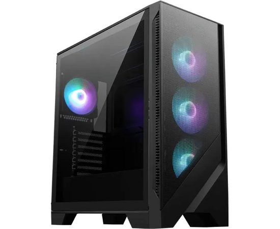 Корпус MSI MAG Forge 321 R Airflow (306-7 G23 R22-HH9) черный без БП ATX 4x120mm 2x USB3.0 1x USB3.1 audio bott PSU