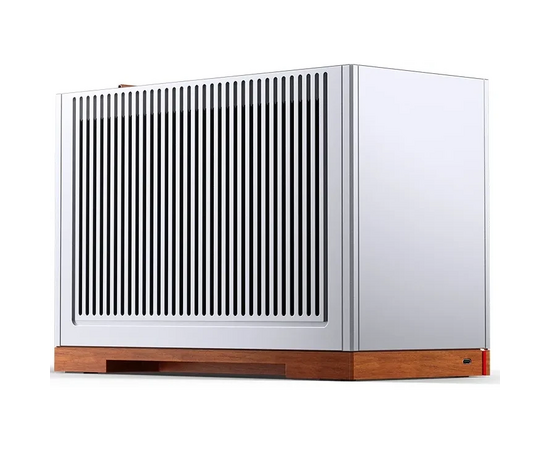 Корпус JONSBO T9 Silver без БП, mini-ITX, SFX, серебристый