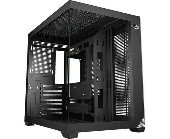 Корпус Pc Cooler C3 T700 BK, без БП Midi-Tower, TG, no fans, 1x USB-A 3.0 + 2.0 1x USB-C, ATX, m ITX Black