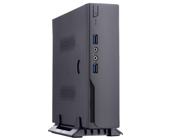 Корпус Foxline FL-L01-AD120-D65 m ITX case (1 L),w/2x USB3.0, VESA, CPU cooler, w/120 W pwr adapter, w/pwr cord
