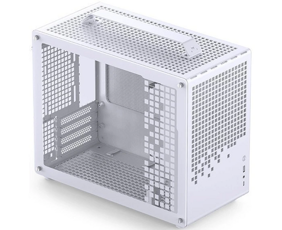 Корпус JONSBO Z20 White без БП Mini-Tower, TG, no fan, 1x USB-A 3.2 + m ATX, m ITX