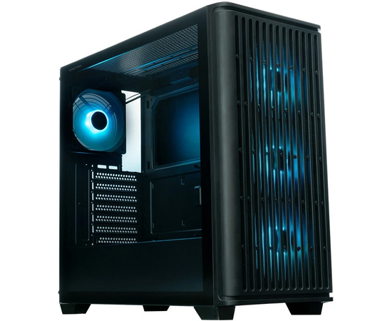 Корпус XASTRA A509 4 ARGB-UC Black (A509-4 FC12 A-UC) ATX/Mesh/ Screwless full-size TG /4x 120mm FC120 ARGB PWM fans/ Type-C