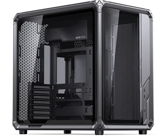 Корпус JONSBO X400 Pro gray, без БП, Midi-Tower, TG, no fan, 2x USB-A 3.0 + 1x USB-C 3.2, ATX, m ITX