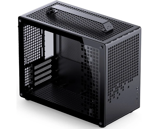Корпус JONSBO Jonsplus Z20 Black без БП MATX БП, боковая панель из закаленного стекла, mini-ITX, micro-ATX, черный