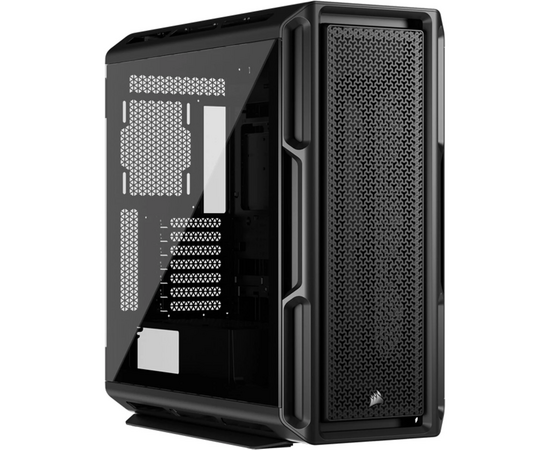 Корпус Corsair 5000 T (CC-9011300-WW) без БП, Black, Midi-Tower, TG, no fan, 4x USB-A 3.2, 1x USB Type-C, E-ATX, ATX, m ITX