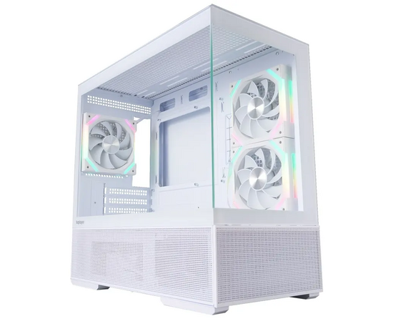 Корпус 1 STPLAYER CV6 ARGB White (CV6-WH-2 FAR-W-2 FH7 R-W-1 FH7-W) / m ATX / 3x120mm ARGB 2x120mm fans