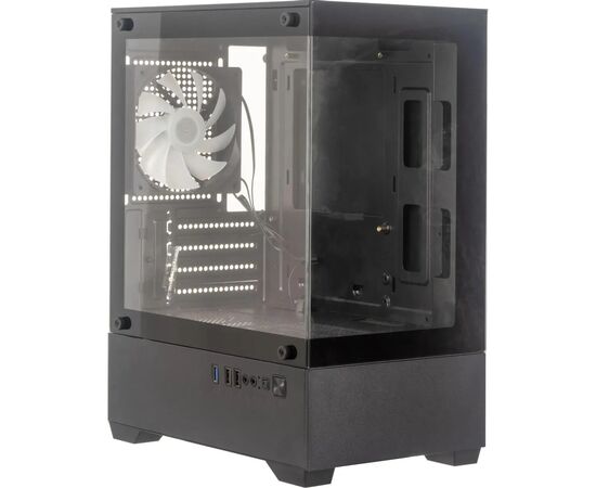 Корпус Accord ACC-ZCU2 B, m ATX, Mini-Tower, без БП, черный