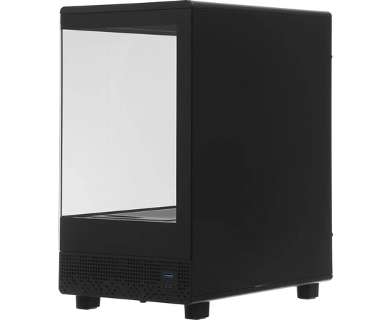 Корпус Accord ACC-ZM3 B, без БП, m ATX, черный