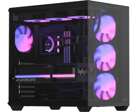 Корпус Formula Crystal Z2 v2 (crystal z2 black v2), без БП, ATX, черный