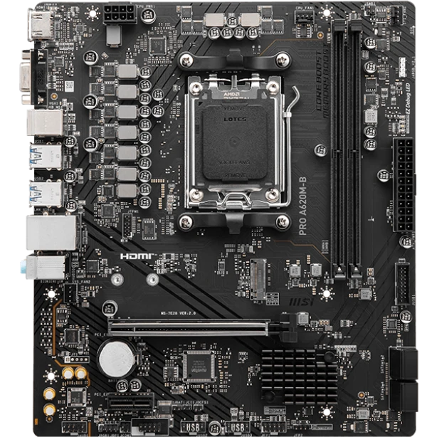 Материнская плата  MSi Pro A620M-E Socket AM5