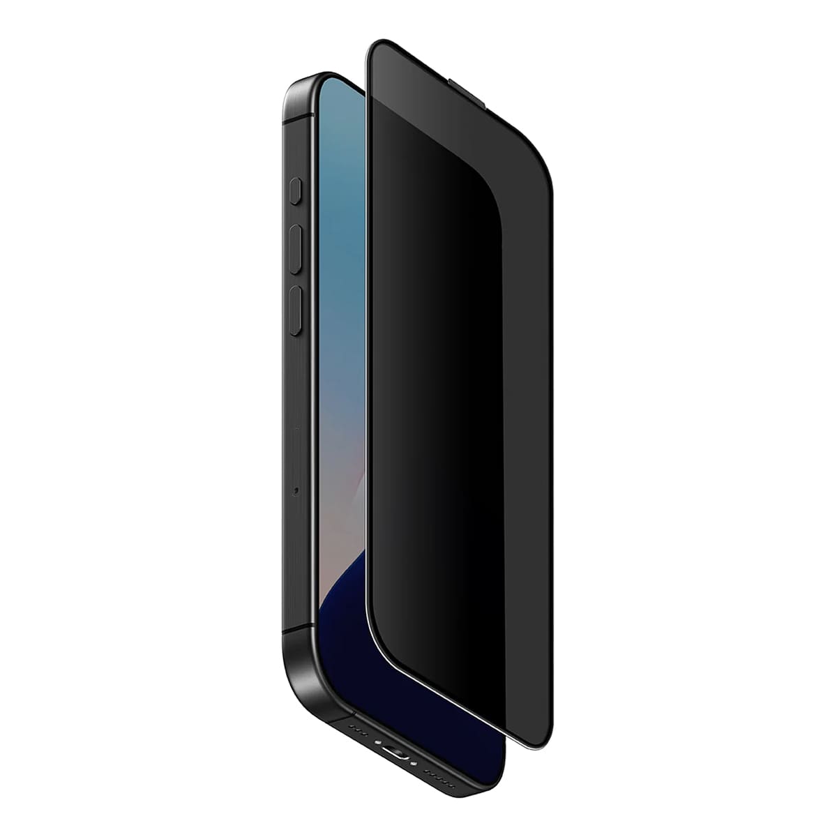 Защитное стекло SUPGLASS SG-12 Антишпион Iphone 15Pro